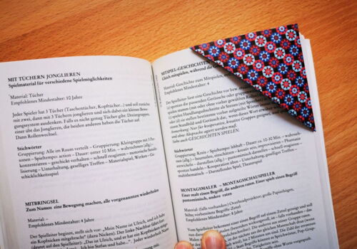 zur Bastelanleitung Lesezeichen